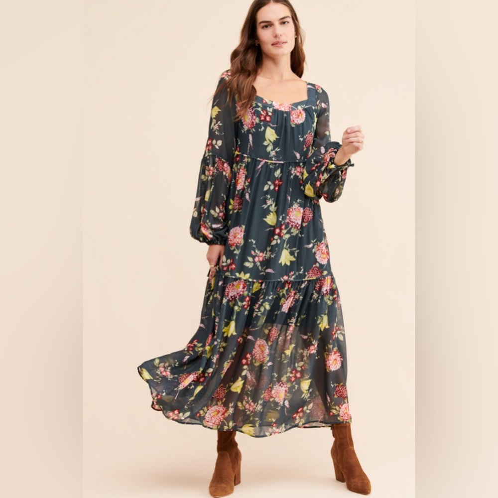 Anthropologie Evelin maxi dress